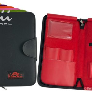 Kenchii Faux Leather Zippered Case
